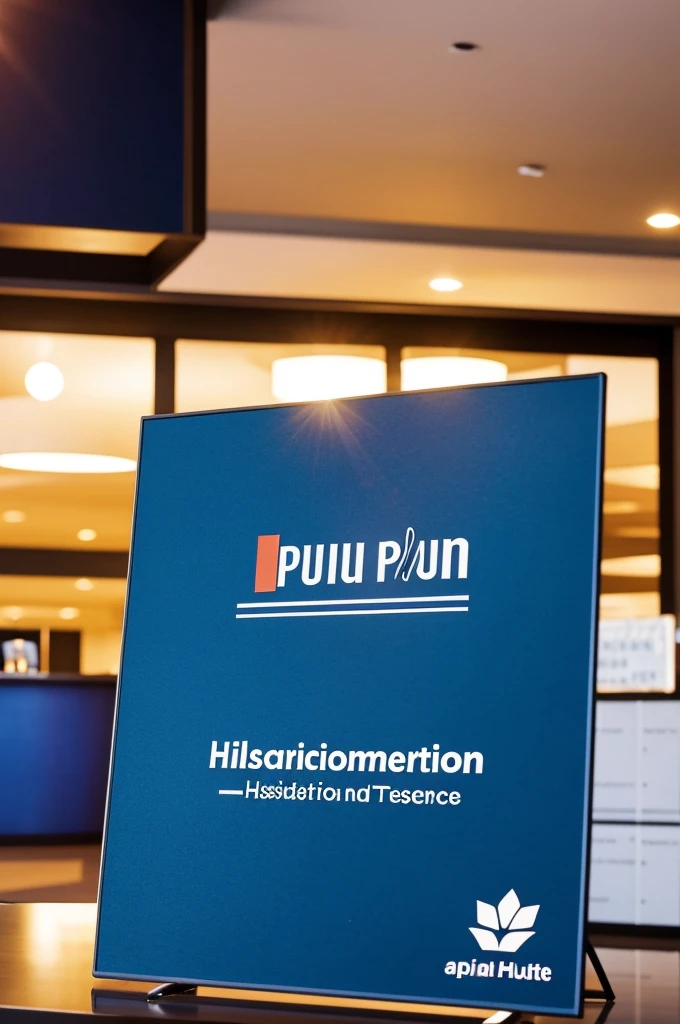 A final shot focuses on the Plus 2 Hotel Management Program logo and contact information displayed elegantly against a backdrop symbolizing hospitality and success.