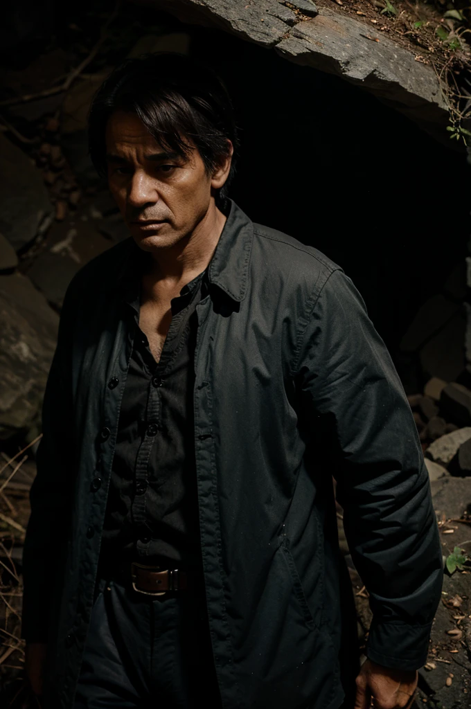 The blind man from the ghost cave