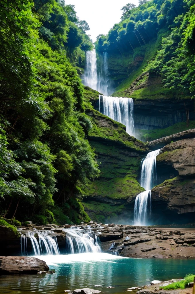 Beautiful waterfalls 
