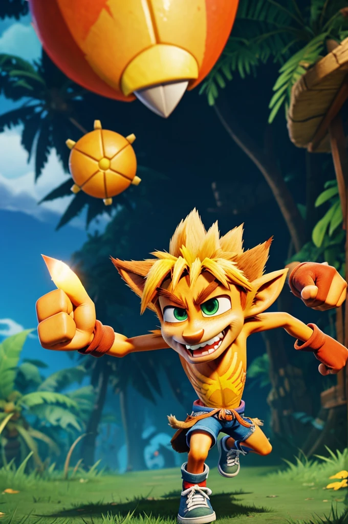 crash bandicoot anime