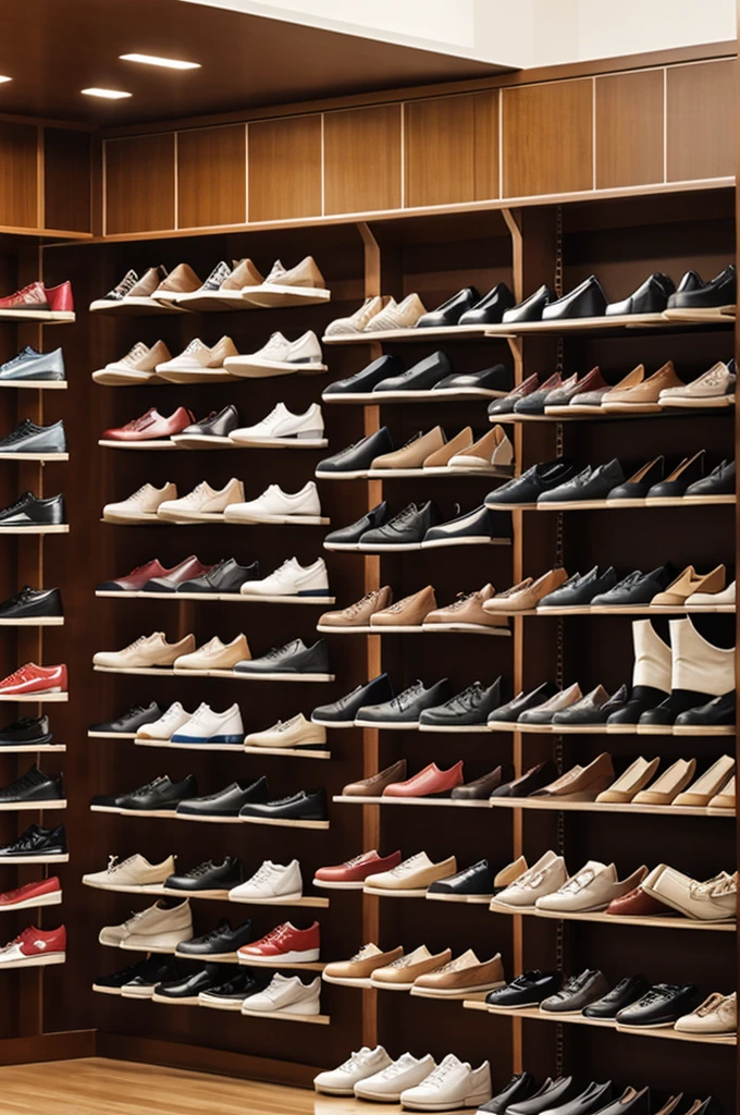 Sale of footwear by catalog
