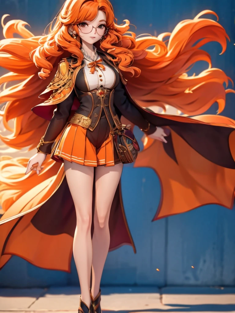 Seizo Watase style, Simple Line Initialism,Abstract art, 3d character, colorful hearts ,(((The most beautiful girl of all time))), (full body 1.2), only girl, 18 year old, full body, (((8k))),, (((3d))), orange hair