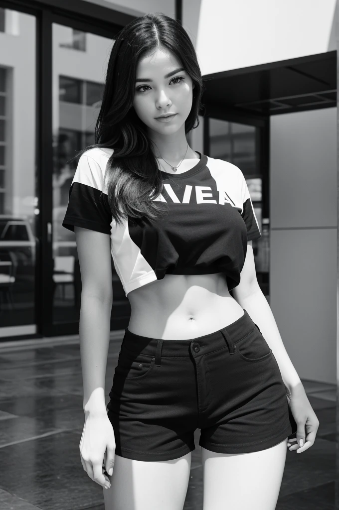 I need a logo only black and white