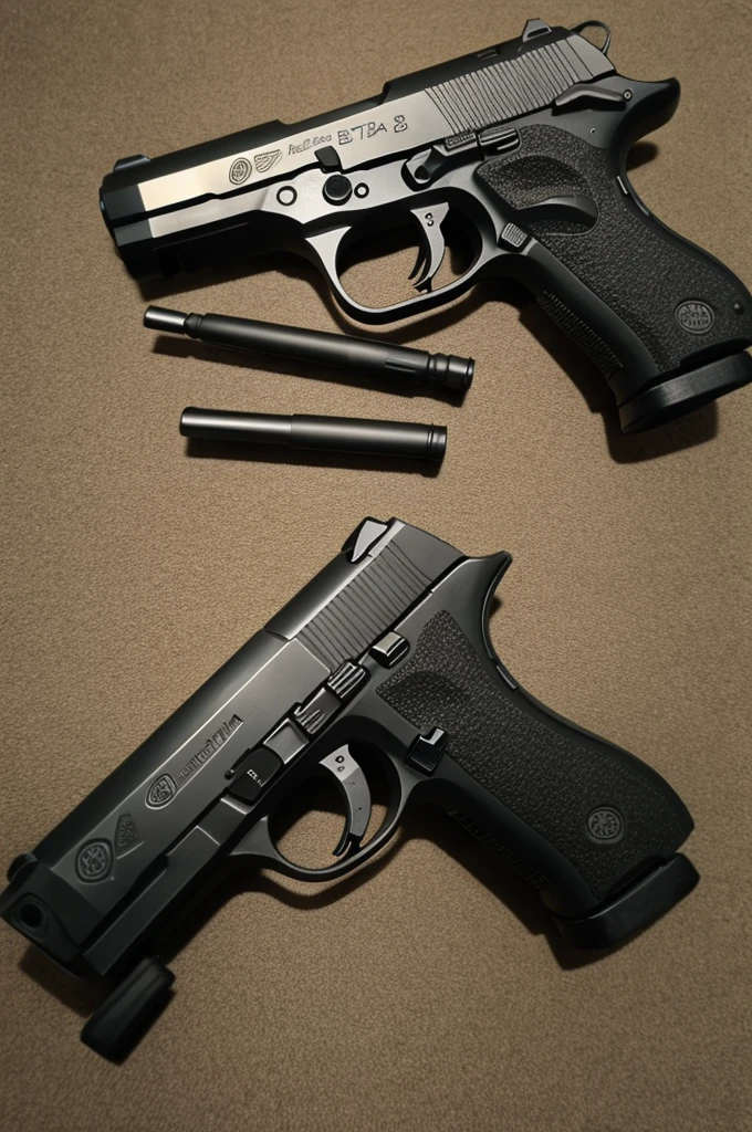 Beretta m92 combined with glock17