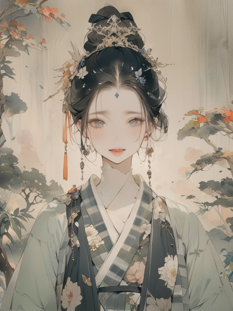 (8K, best quality, masterpiece),1girl, watercolor(medium), {Practical, original photo, Ultra-fine transparent, image, (Influenced by Yoshitaka Amano's style:1.6)}, Practical Light, Delicate skin, (Beautiful slim woman, 25 years old, Court Knight:1.5), Thin legs, Fine particles, Long white hair, Detailed fingers, Thin, sex, ??????? expression, 动感sex感的姿势, (巨大有弹sex的坚挺胸部:1.4), (sex感指挥官的盔甲, Long skirt, Long red cape, boots:1.2),(The armor has a larger chest opening;1.6), Exposing breasts, (Arcadia, Flower Storm, Many flowers:1.8), Unobscured,Beautiful scenery, (Flowers, Wind and Moon:1.5), Vivid colors, High contrast, High Saturation