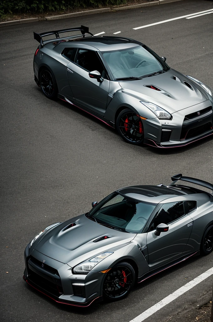 Like a Nissan gtr in a city