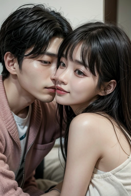 Korean couple in love