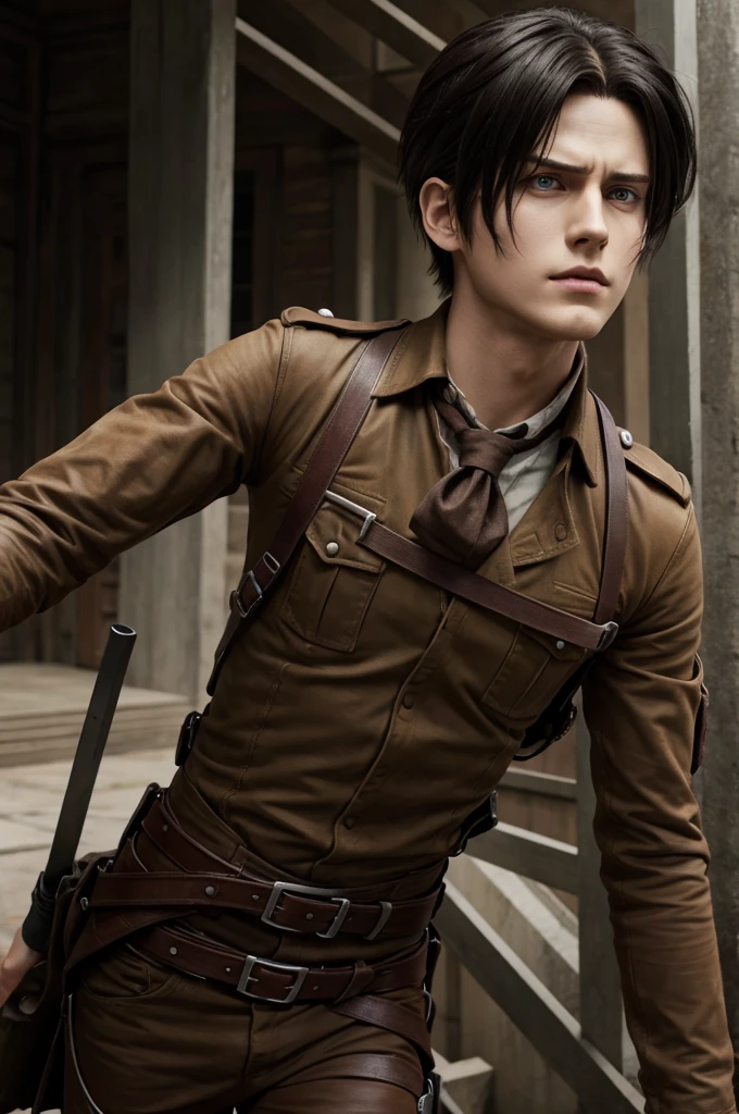 Make Levi from Attack on Titan