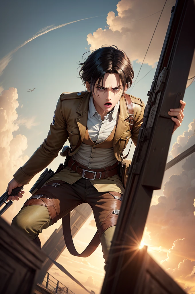 Make Levi from Attack on Titan