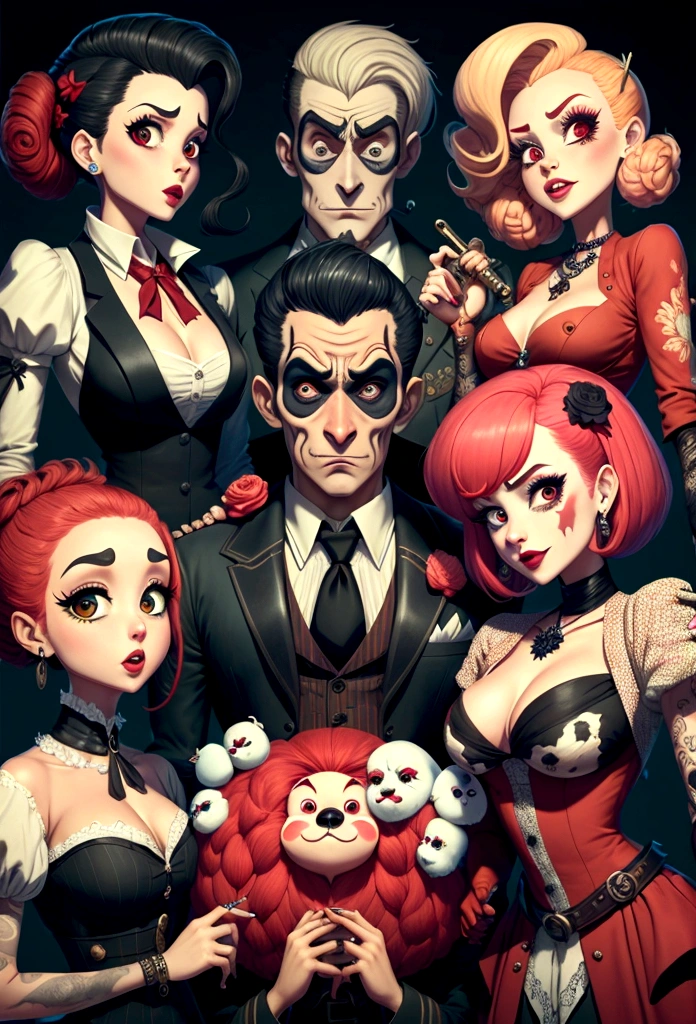 a group of misfits