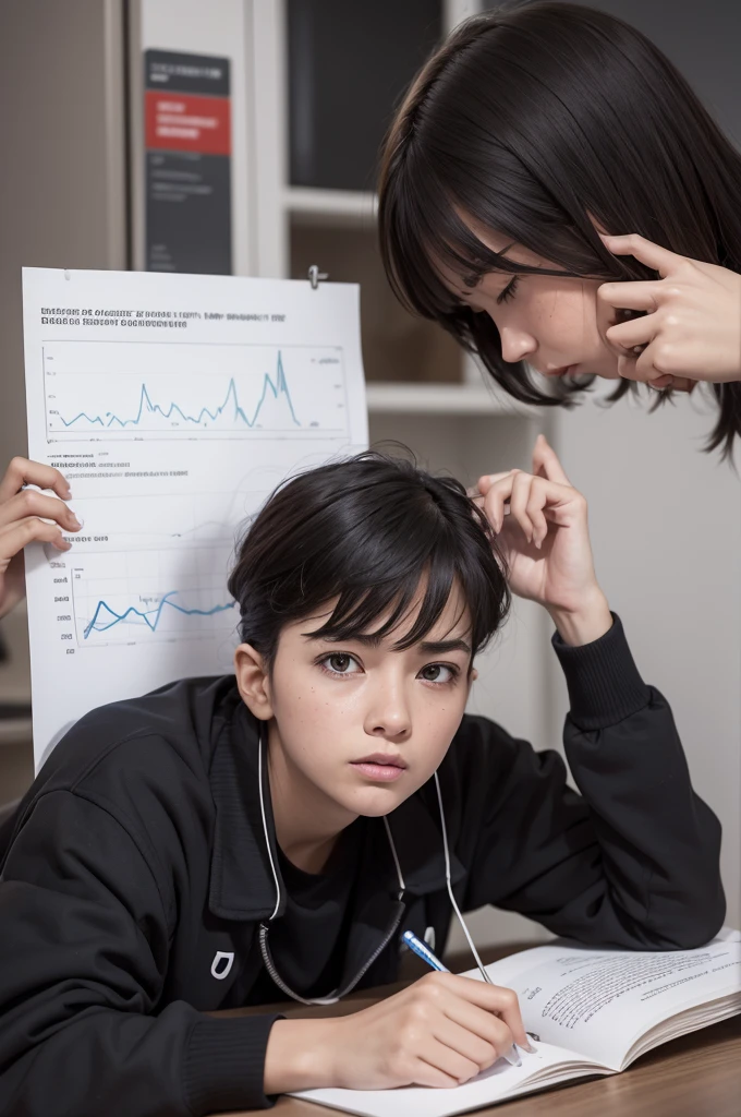 Create a graph with the information: According to the Ministry of Economy, in 2021, For example, while the overall unemployment rate was at 14,7% In August, among young people, the share of people looking for work was 31% do total. This rate is associated with a low rate of vacancy availability and difficulty in finding them., which results in demotivation.
