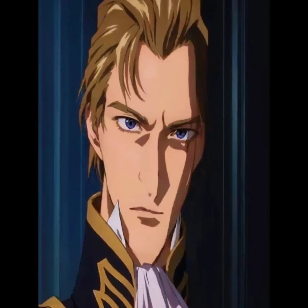 Treize Khushrenada from the franchise anime Gundam Wings