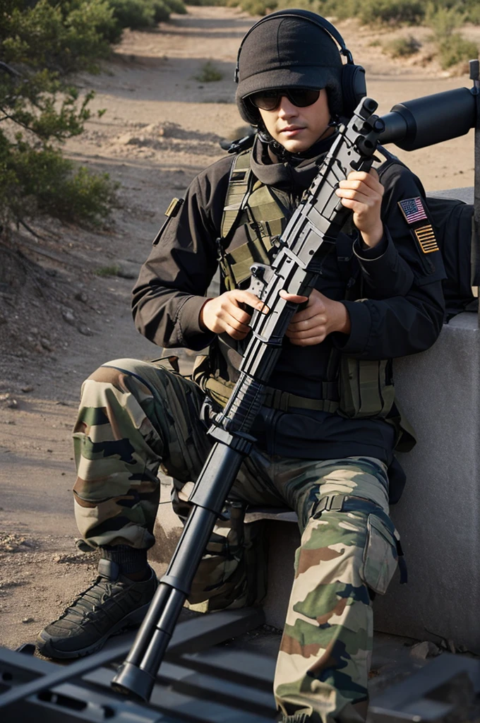 Hybrid mix of m16 and ak47