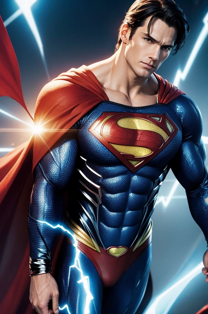 Image of Superman with Christopher River's face