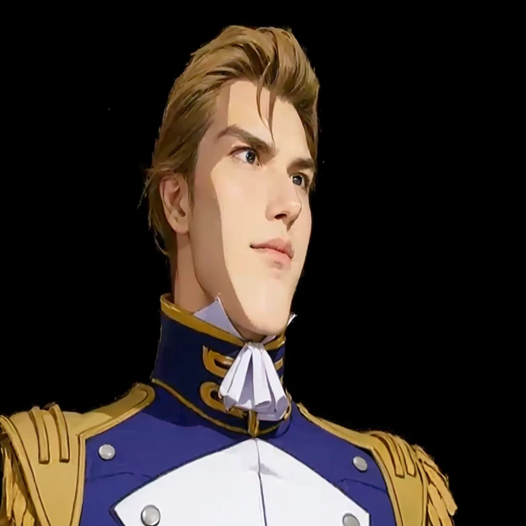 a noble handsome man