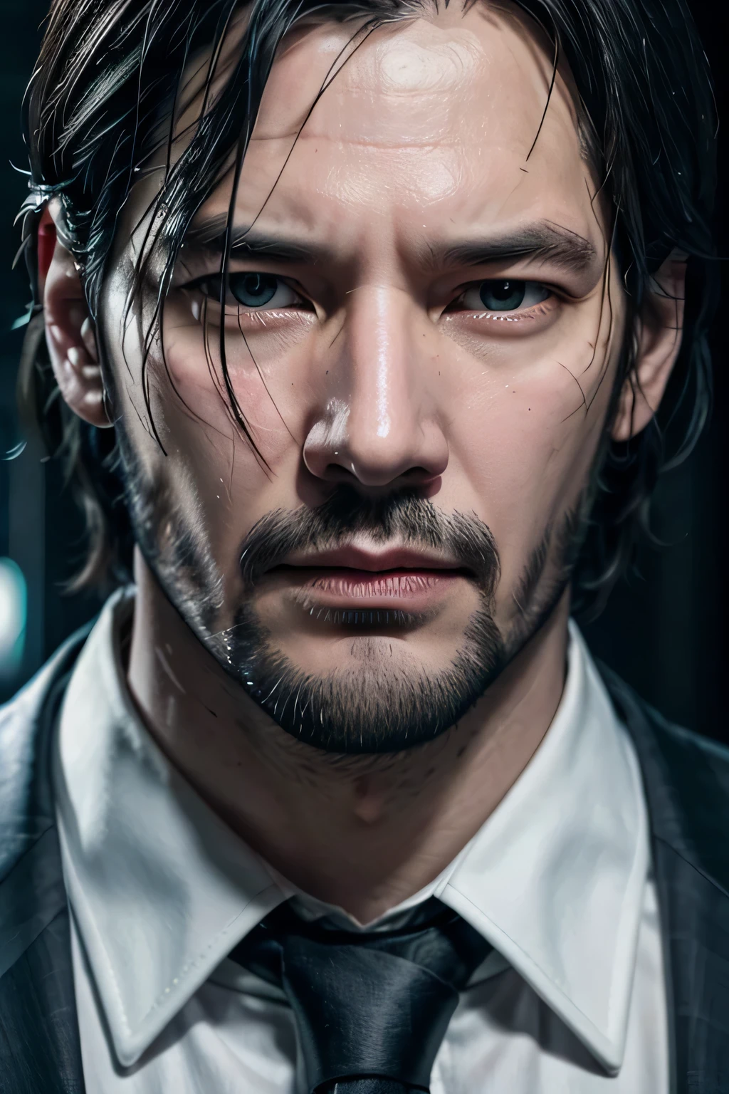 1 men, similar to John Wick, similar characteristics