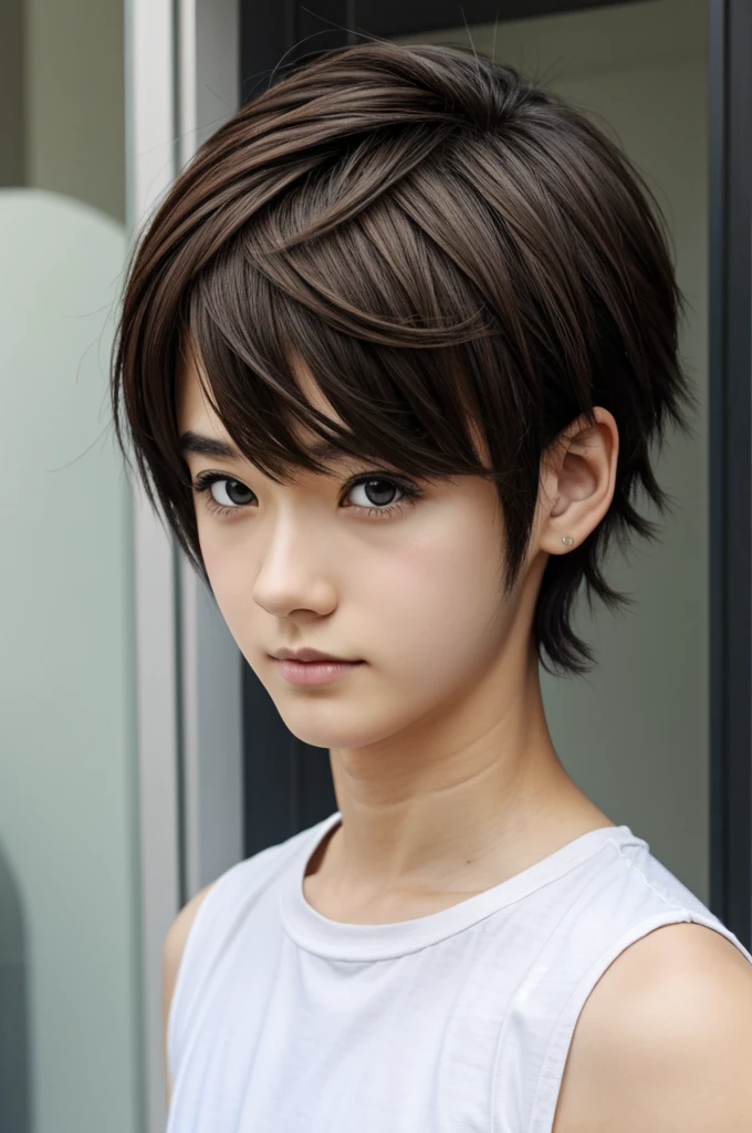 Anime small short hair man