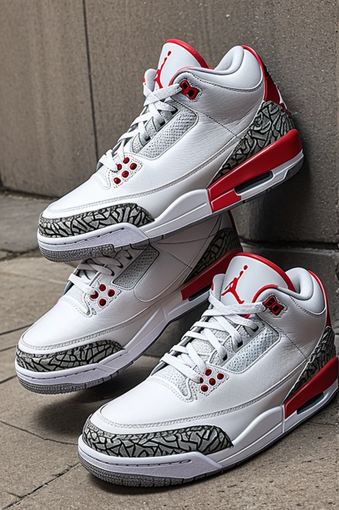 Jordan 3 vert blanc rouge
