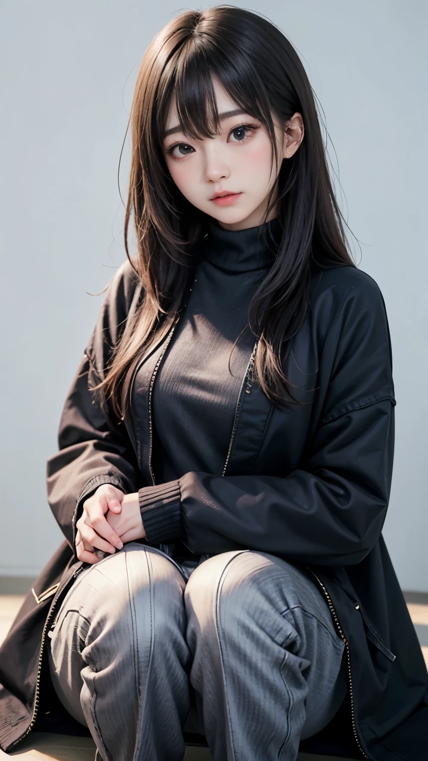 (最高qualityのディテール)、Realistic、8K Ultra HD、High resolution、(One Girl:1.2)、The 超detailedな、高qualityのテクスチャ、Intricate details、detailed、非常にdetailedなCG、高qualityの影、detailed 美しく繊細な顔、detailed 美しく繊細な目、Written boundary depth、Ray Tracing、20th generation、Cute K-Pop Girls、(The Face of Ulzan in Korea)、Thin face、(Urzan-6500-v1.1:0.6)、PurerosFace_v1、Glowing Eyes、Perfect body、 Viewer Display、(最高qualityのディテール:1.2)、Realistic、8K Ultra HD、High resolution、(One Girl:1.2)、The 超detailedな、高qualityのテクスチャ、Intricate details、detailed、非常にdetailedなCG、高qualityの影、detailed 美しく繊細な顔、detailed 美しく繊細な目、Written boundary depth、Ray Tracing、20th generation、Cute K-Pop Girls、(The Face of Ulzan in Korea)、Thin face、(Urzan-6500-v1.1:0.6)、cheek、Glossy Lips、、High resolution, Best image quality, 最高quality, Realistic, 超detailedな, Photo realistic, 4K 8K Ultra HD Full Color RAW Photos, Fujifilm(Medium format), Hasselblad, Carl Zeiss, Incredible dynamic range photography(utility_art:Smooth-768:1.1),High resolution, High pixel count, 明確なdetailed, Clear images, Natural color reproduction, Noise Reduction, High fidelity, quality, Software Improvements, Upscaling, Optimized Algorithms, Professional-level retouching,
1. Oversized coat:
The coat is、Choose an oversized design that covers from shoulders to knees.。Color is classic navy or black、or warm khaki or beige, hang on.、Choose colors that match the season。
2. Knitted sweater or turtleneck:
To protect yourself from the cold、Knitted sweater or turtleneckを選択してください。Match the texture and color of the knit to the coat.。
3. Wide leg pants:
For pants, Choose a wide-leg design、Combines ease of movement and style。Denim in dark tones or black trousers will look good.。
4. Knee-high boots:
What is included in an oversized coat、足首からふくらはぎまでカバーするKnee-high bootsとの組み合わせ。Boots are black or dark brown and chic.、Gives a stylish impression。
5. accessories:
シンプルなゴールドまたはシルバーのaccessoriesを選択してください、Add elegance to your outfit。for example、Long necklaces and large earrings are recommended.。
6. Handbags:
Handbags、Choose a color that matches the tone of your outfit.。Shoulder bags and tote bags are convenient and stylish。
7. Compensateと髪型:
Compensate, Choose natural colors that flatter your skin。Wavy Hair、By creating loose curls、Appeal to softness。