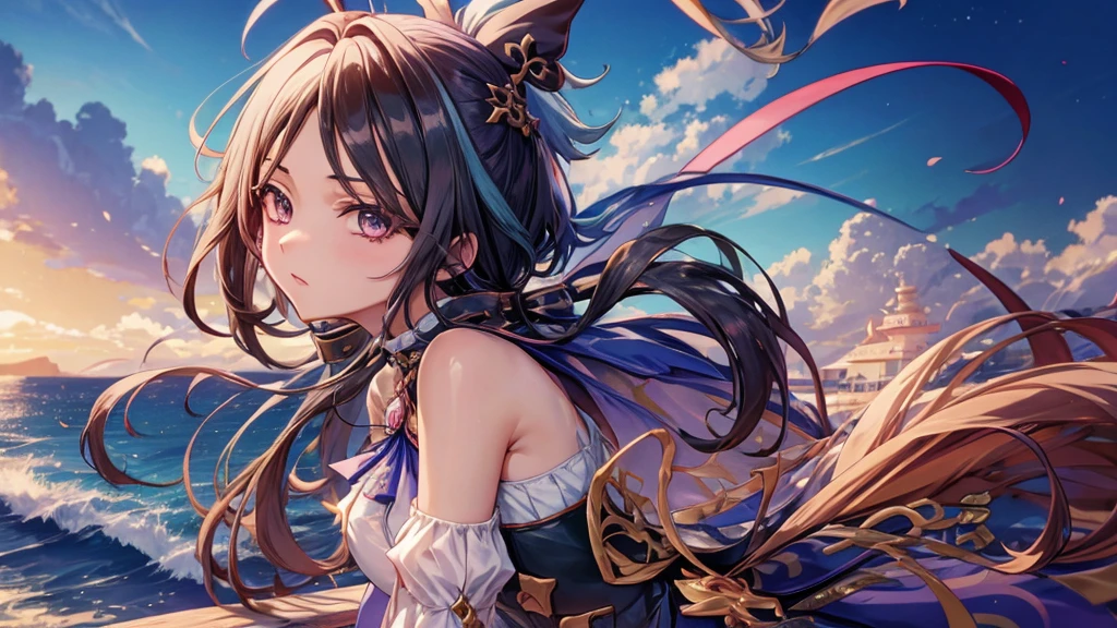anime, anime girl, anime, anime art, anime girl, anime girl, anime girl, anime girl, anime, anime, girl, girl, girl,, ayaka genshin impact, from arknights, ayaka game genshin impact, from girls frontline, female anime character, guweiz on pixiv artstation, girls frontline style, characters from azur lane