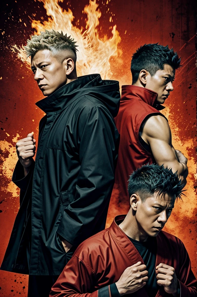 Toji Zenin and boxer Jujutsu Kaisen