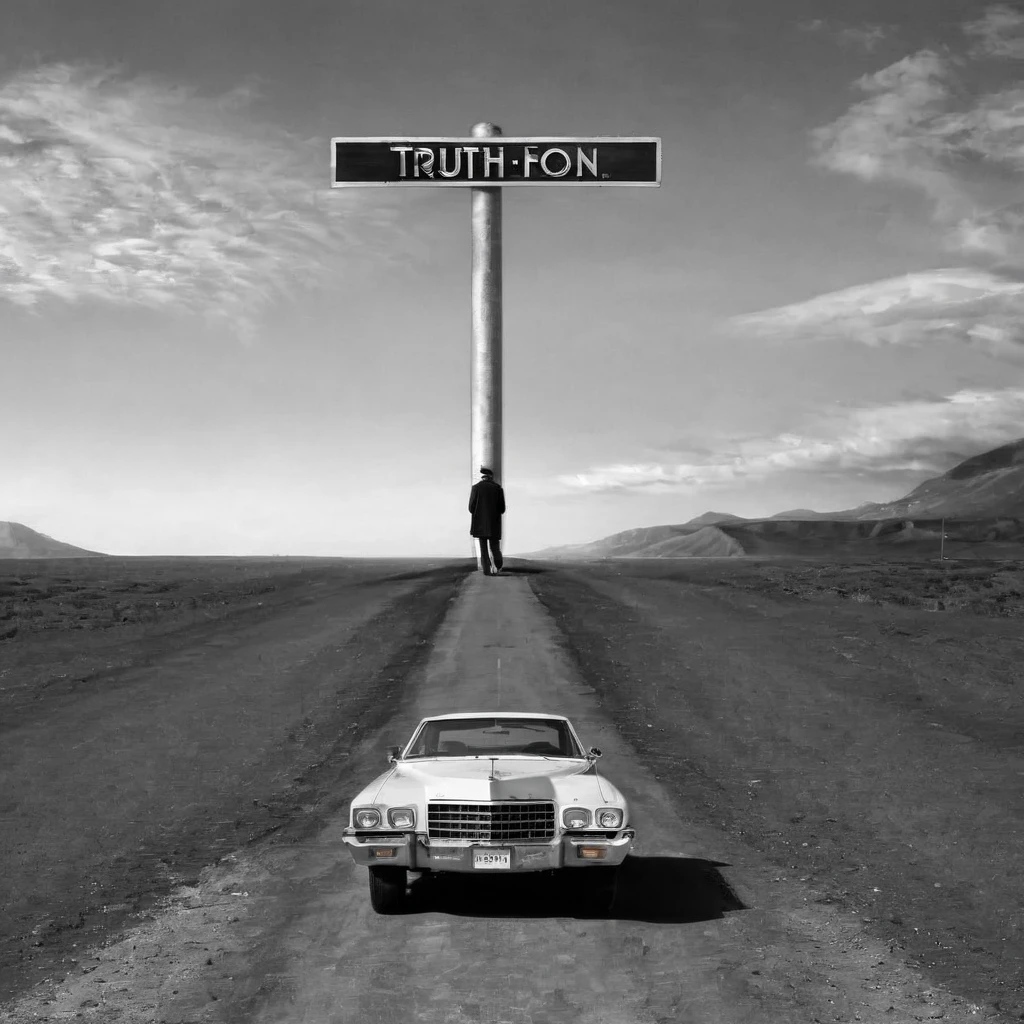 Imagine: a striking visual metaphor of the idiom: "Truth is stranger than fiction"