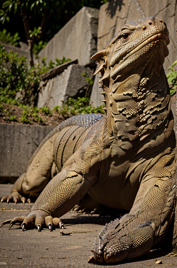 comodo dragon attacking