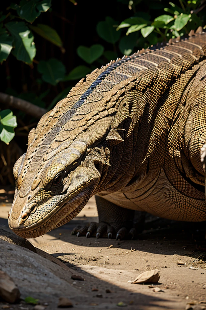comodo dragon attacking