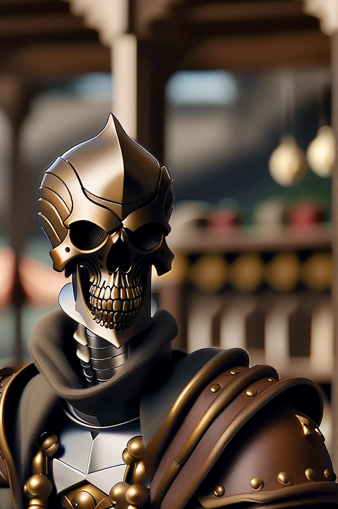 skeletor, merchant, Mediovale, friendly