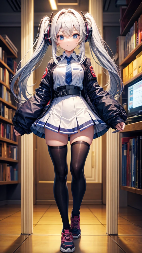 Tech girl full body