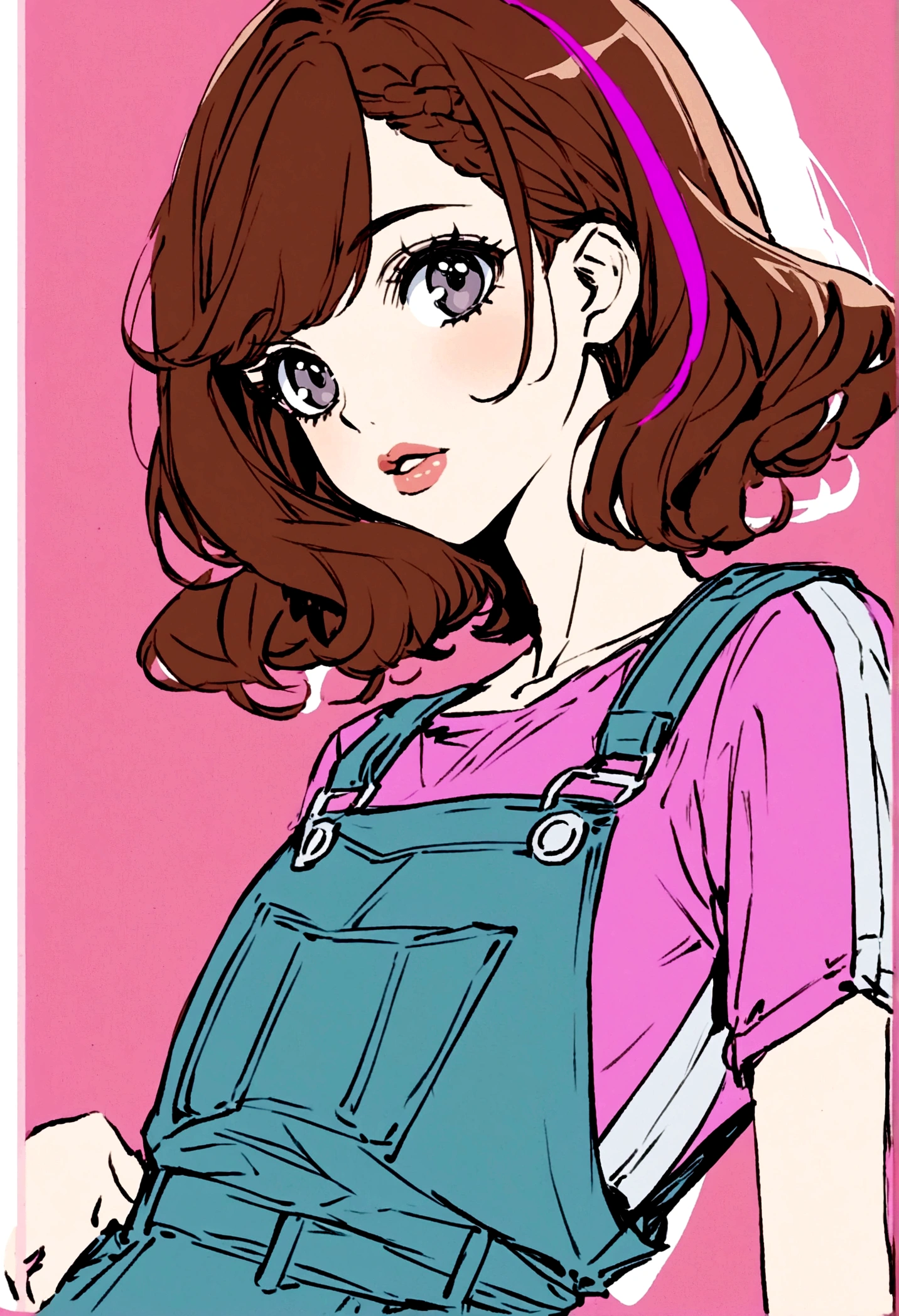 a close-up of a cartoon of a woman in a yellow t-shirt and jeans, retro anime girl, in the art style of 80s anime, anime style portrait, I'm going to make fanart too, anime art style, female protagonist 👀 :8, 8 0 s anime art style, urban girl fanart, anime style character, anime style illustration, anime artstyle