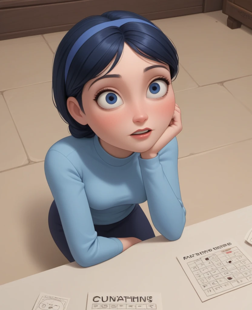 punctuation_9, punctuation_8_High above, punctuation_8, 1 girl, sheen, Cao Cao_resolution, detailded, portraite, shining skin, multicolor, ,disney pixar style