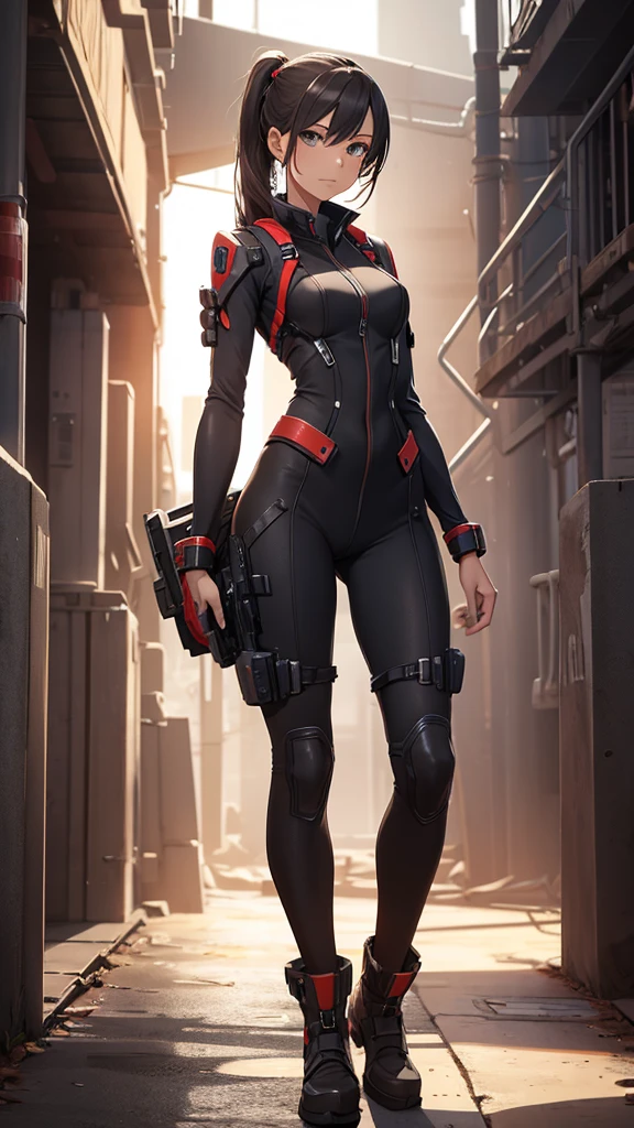 Engineer woman full body
