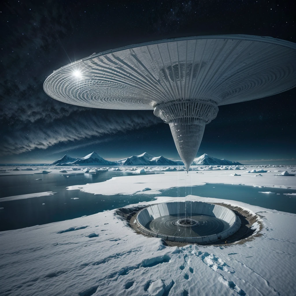 HAARP project in Antarctica for control, climatic