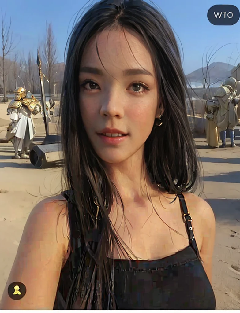 (original) , (very detailed wallpaper) , (best qualityer) , (work of art) , Photographic Reality, realisitic, very detailed illustrations, (1 girl) ,(精致的面容) , perfect detail, (better lighting) , (super-complex details),
4K unified, (super detailed CG: 1.2) , (8K: 1.2) , realisitic, octane rendering
((whole body)), (floating in the clouds), ((Grinning)), golden hair, (breasts big:1.2),wearing a white knight's helmet on his head, wearing white knight armor with golden edges and golden patterns on the armor (with six huge wings growing behind him), with hands extended to both sides of the body, and his right hand holding a golden sacred sword. The background is a blue sky, with white clouds floating in the sky