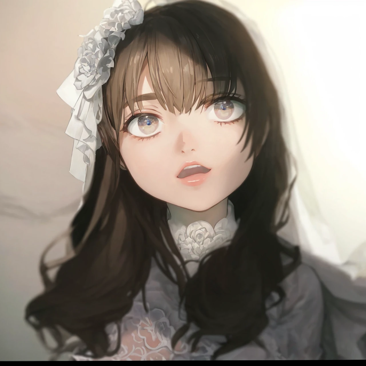 White Wedding dress 