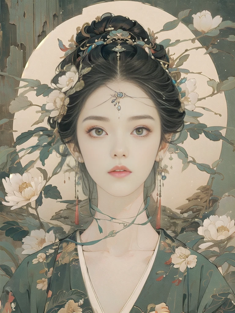(8K, best quality, masterpiece),{Practical, original photo, Ultra-fine transparent, image, (Influenced by Yoshitaka Amano's style:1.6)}, Practical Light, Delicate skin, (Beautiful slim woman, 25 years old, Court Knight:1.5), Thin legs, Fine particles, Long white hair, Detailed fingers, Thin, sex, Ecstasy expression, 动感sex感的姿势, (巨大有弹sex的坚挺胸部:1.4), (sex感指挥官的盔甲, Long skirt, Long red cape, boots:1.2),(The armor has a larger chest opening;1.6), Exposing breasts, (Arcadia, Flower Storm, Many flowers:1.8), Unobscured,Beautiful scenery, (Flowers, Wind and Moon:1.5)