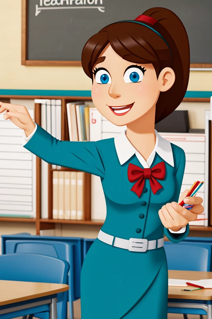 Animated teacher