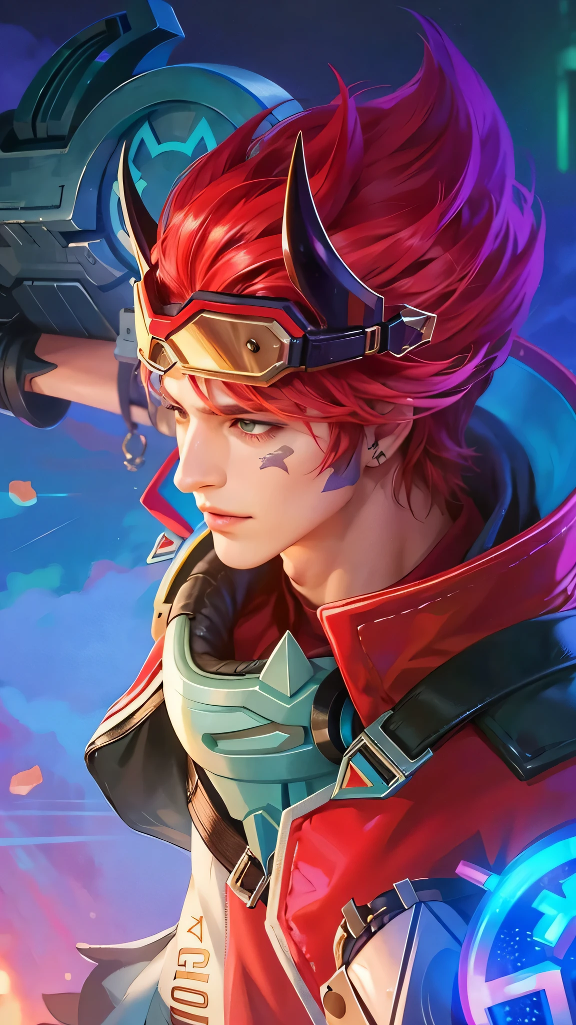 Best quality, masterpiece, detailed skin texture, detailed clothes texture, detailed face, super detail, 8k, intricate detail, 1 boy, The color doesn't change, Muscle guy, 1 guy