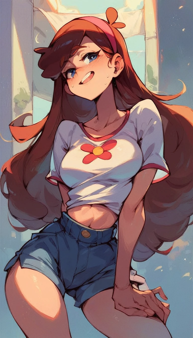 Mabel pines wearing fitted clothes