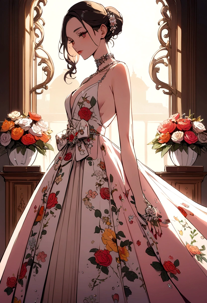Flowers designed by Prada, stickers, Prada, elegant, Elegance.