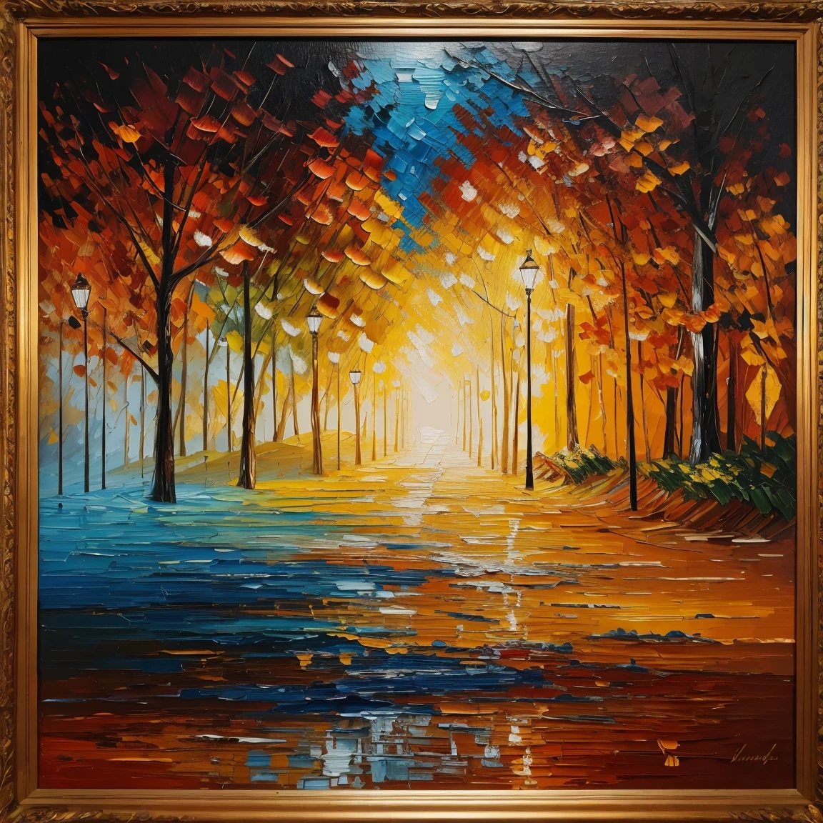 oil painting:1.3, abstract, masterpiece, best quality, ultra-detailed:1.3, pattern, intricate, #faf3dd and #ffa69e
