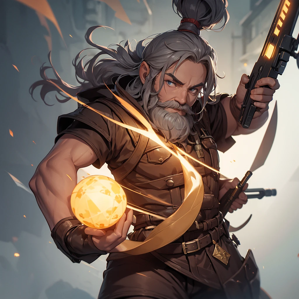 D&D Dwarf with sniper rifle