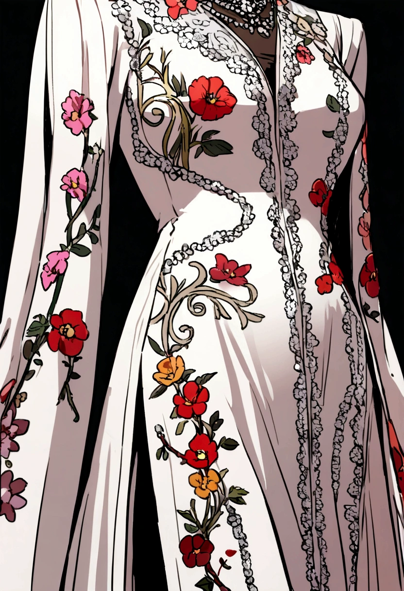 Flowers designed by Prada, stickers, Prada, elegant, Elegance. 