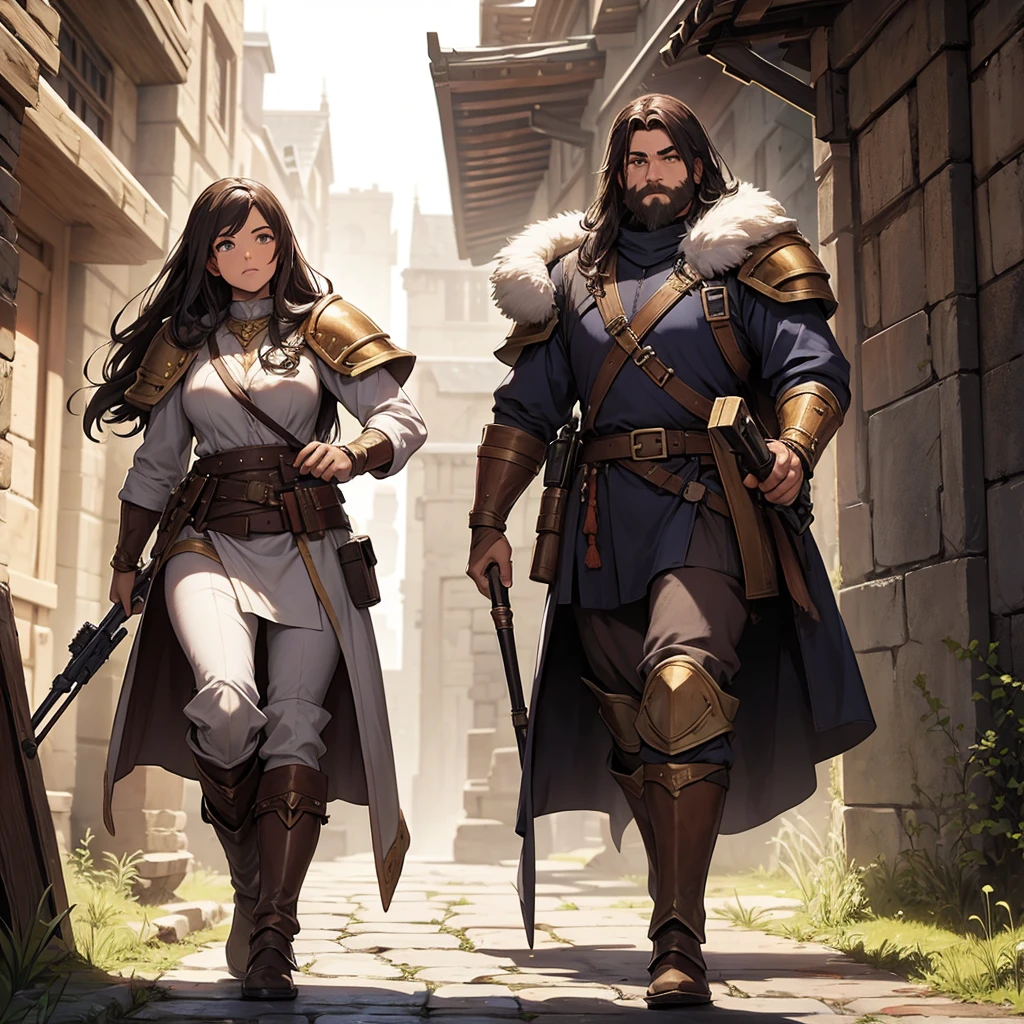 D&D Paladin Dwarf sniper