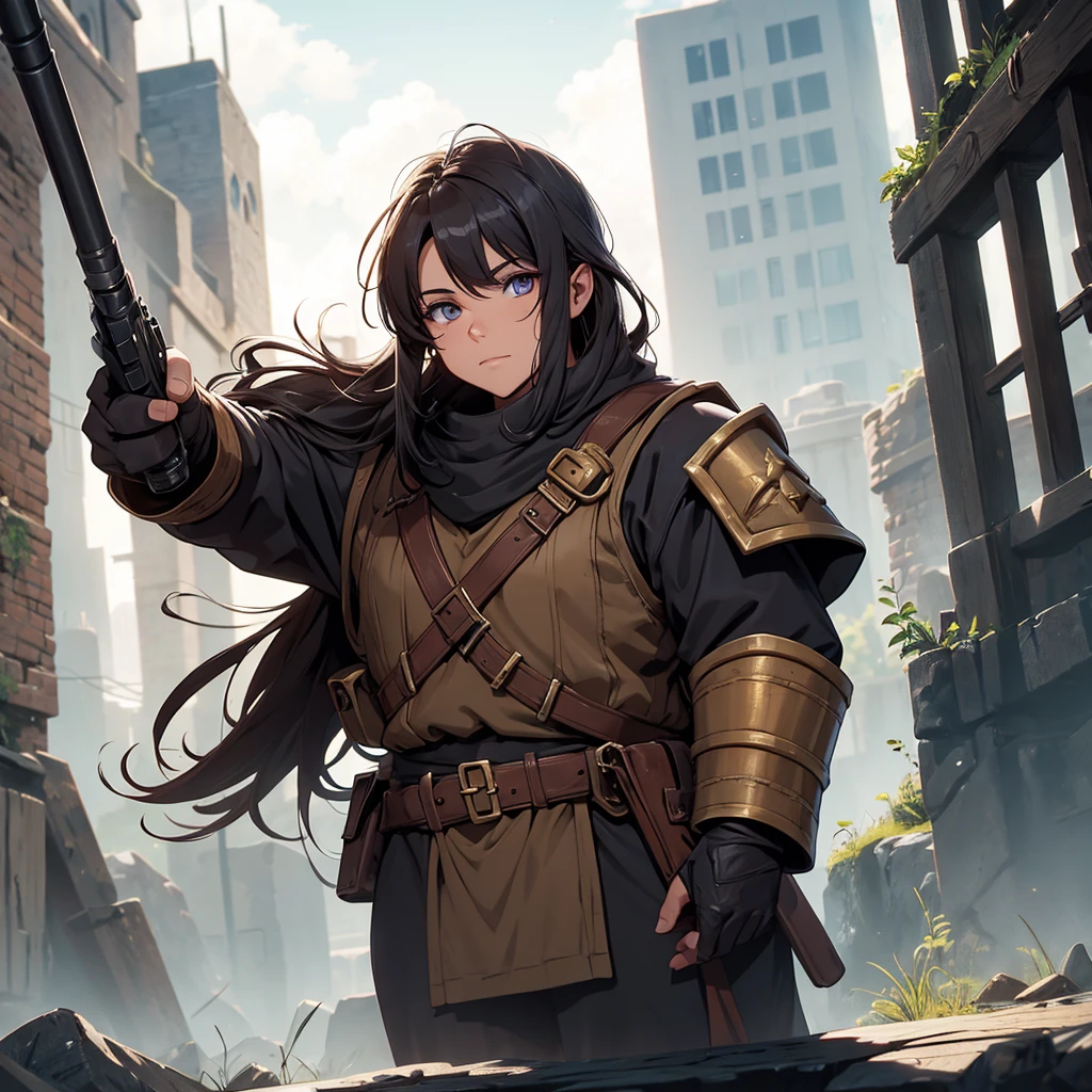 D&D Paladin Dwarf sniper