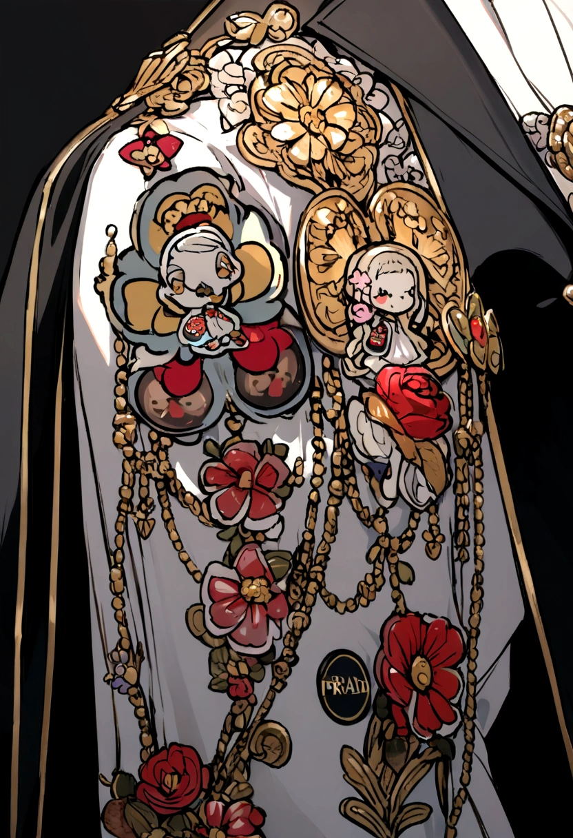 Flowers designed by Prada, stickers, Prada, elegant, Elegance.
