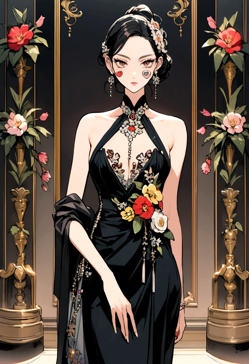 Flowers designed by Prada, stickers, Prada, elegant, Elegance. 