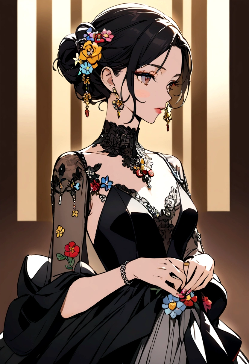 Flowers designed by Prada, stickers, Prada, elegant, Elegance.