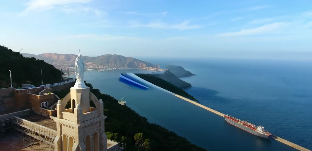 detailed futuristic spaceship